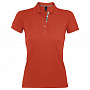 картинка Рубашка поло женская Portland Women 200 оранжевая от магазина Одежда+
