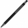 картинка Ручка шариковая Atento Soft Touch Stylus со стилусом, черная от магазина Одежда+