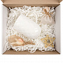 картинка Коробка Grande, белая с белым наполнением от магазина Одежда+