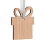 картинка Деревянная подвеска Carving Oak, в форме подарка от магазина Одежда+
