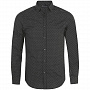 картинка Рубашка мужская Becker Men, темно-серая с белым от магазина Одежда+