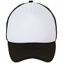 картинка Бейсболка Bubble, черная с белым от магазина Одежда+