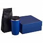 картинка Набор Grain: термостакан и кофе, синий от магазина Одежда+