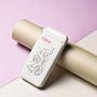 картинка Внешний аккумулятор с подсветкой Старлайт Плюс PB (Starlight Plus PB) 10000 mAh, белый от магазина Одежда+