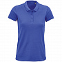 картинка Рубашка поло женская Planet Women, ярко-синяя от магазина Одежда+
