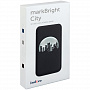 картинка Аккумулятор с подсветкой markBright City, 10000 мАч, серый от магазина Одежда+