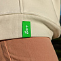 картинка Лейбл тканевый Epsilon, S, зеленый неон от магазина Одежда+