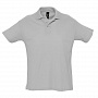 картинка Рубашка поло мужская Summer 170, серый меланж от магазина Одежда+
