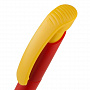 картинка Ручка шариковая Clear Solid, красная с желтым от магазина Одежда+