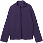 картинка Куртка флисовая унисекс Manakin, фиолетовая от магазина Одежда+