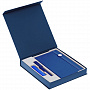 картинка Коробка Arbor под ежедневник, аккумулятор и ручку, синяя от магазина Одежда+