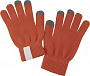 картинка Сенсорные перчатки Scroll, оранжевые от магазина Одежда+