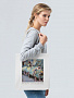 картинка Холщовая сумка «Развал-схождение», молочно-белая от магазина Одежда+