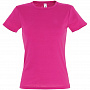 картинка Футболка женская Miss 150, ярко-розовая (фуксия) от магазина Одежда+