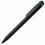 картинка Ручка шариковая Prodir DS1 TMM Dot, черная с зеленым от магазина Одежда+