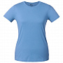 картинка Футболка женская T-bolka Lady, голубая от магазина Одежда+