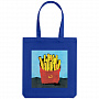 картинка Холщовая сумка «Фри», ярко-синяя от магазина Одежда+