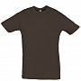 картинка Футболка Regent 150, темно-коричневая (шоколад) от магазина Одежда+