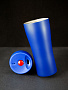 картинка Термостакан Solingen, вакуумный, герметичный, синий от магазина Одежда+