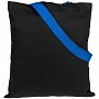 картинка Набор Velours Bag, черный с синим от магазина Одежда+