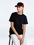 картинка Бейсболка Unit Smart, черная с красным от магазина Одежда+