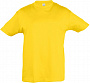 картинка Футболка детская Regent Kids 150, желтая от магазина Одежда+