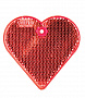 картинка Пешеходный светоотражатель «Сердце», красный от магазина Одежда+