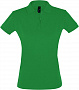 картинка Рубашка поло женская Perfect Women 180 ярко-зеленая от магазина Одежда+