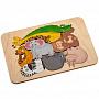 картинка Пазл-раскраска Wood Games, африканские животные от магазина Одежда+