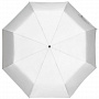 картинка Зонт складной Manifest со светоотражающим куполом, серый от магазина Одежда+