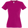 картинка Футболка женская Imperial Women 190, ярко-розовая (фуксия) от магазина Одежда+