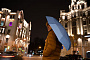 картинка Зонт складной Show Up со светоотражающим куполом, синий от магазина Одежда+