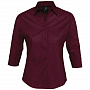 картинка Рубашка женская с рукавом 3/4 Effect 140, бордовая от магазина Одежда+
