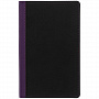картинка Ежедневник Nice Twice, недатированный, черный с фиолетовым от магазина Одежда+