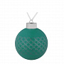 картинка Елочный шар Queen, 8 см, зеленый от магазина Одежда+