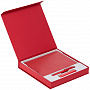 картинка Коробка Memoria под ежедневник, аккумулятор и ручку, красная от магазина Одежда+