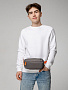картинка Поясная сумка Sensa, серая с оранжевым от магазина Одежда+