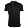 картинка Рубашка поло мужская Portland Men 200 черная от магазина Одежда+