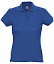 картинка Рубашка поло женская Passion 170, ярко-синяя (royal) от магазина Одежда+