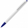 картинка Ручка шариковая Tick, белая с синим от магазина Одежда+