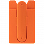 картинка Чехол для карты на телефон Carver, оранжевый от магазина Одежда+