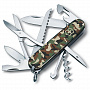 картинка Нож перочинный Huntsman 91, зеленый камуфляж от магазина Одежда+