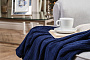 картинка Плед Royal Blue, темно-синий от магазина Одежда+