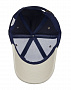 картинка Бейсболка Unit Trendy, темно-синяя с бежевым от магазина Одежда+