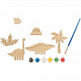 картинка Развивающий эко-пазл Wood Games, динозавры от магазина Одежда+