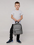 картинка Рюкзак детский Manifest из светоотражающей ткани, серый от магазина Одежда+