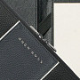 картинка Папка Gear с блокнотом А4, черная с синим от магазина Одежда+