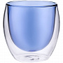 картинка Стакан с двойными стенками Glass Bubble, синий от магазина Одежда+