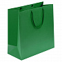 картинка Пакет бумажный Porta L, зеленый от магазина Одежда+