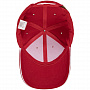 картинка Бейсболка Unit Generic, красная с белым кантом от магазина Одежда+